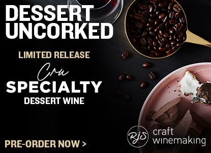 Dessert Uncorked. Limited Release RJS Cru Specialty Dessert Wine Pre-Order.