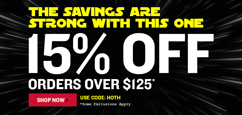 15% Off Orders Over $125. The Savings Are Strong With This One. Use Code: HOTH *Some exclusions apply.