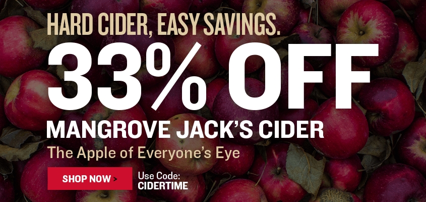 Hard Cider, Easy Savings. 33% Off Mangrove Jack's Hard Cider. Use code CIDERTIME