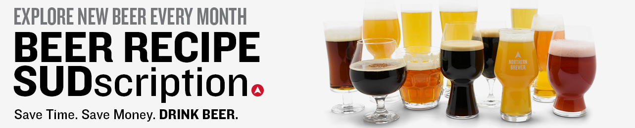Explore New Beer Every Month Beer Recipe Sudscription Kit Save Time. Save Money. Drink Beer.