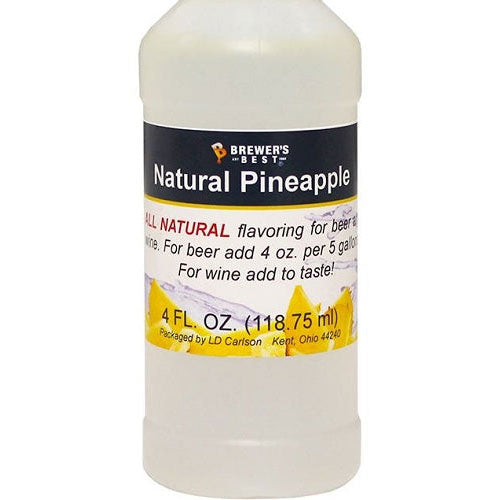 Natural Pineapple Flavoring Extract 4 oz.