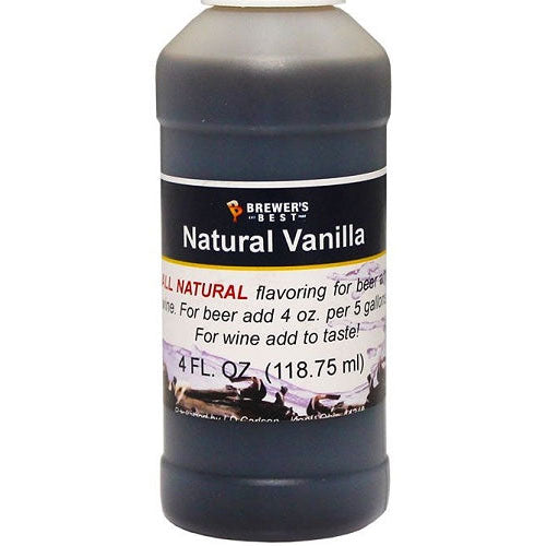 Natural Vanilla Type Flavoring Extract 4 oz.