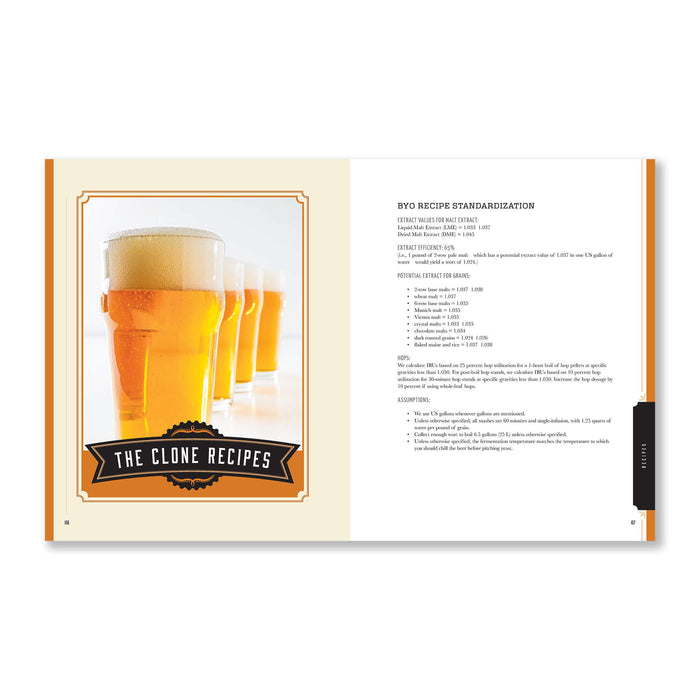 Brew Your Own Big Book of Homebrewing Clone recipes preview page