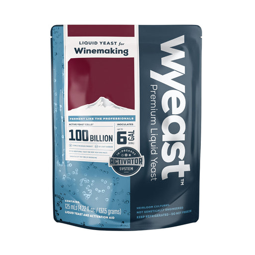 Packaging for Wyeast's 4267 Summation Red Wine Yeast