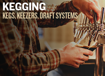 Kegging Equipment. Kegs, Keezers, Draft Systems