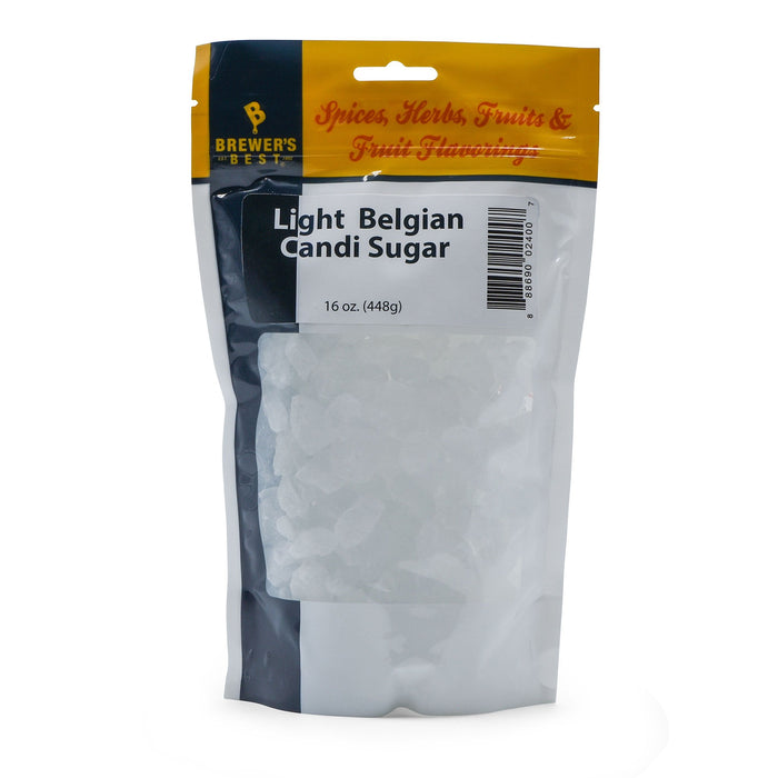 Light Belgian Candy Sugar - 1 lb Bag