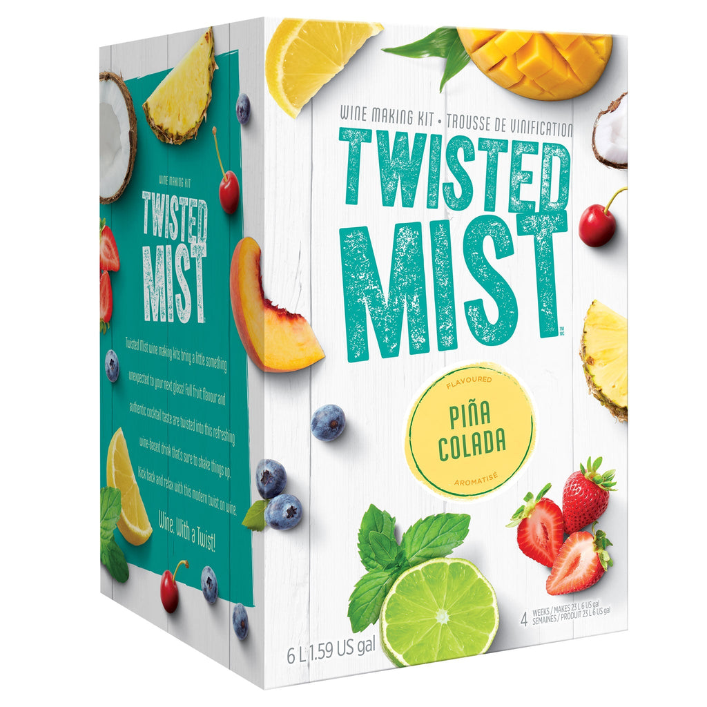 Pina Colada Wine Recipe Kit - Winexpert Twisted Mist Limited Edition