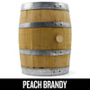 Used Peach Brandy Barrel 15 Gallon