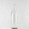 750 milliliter Clear Claret bottles with a screw finish