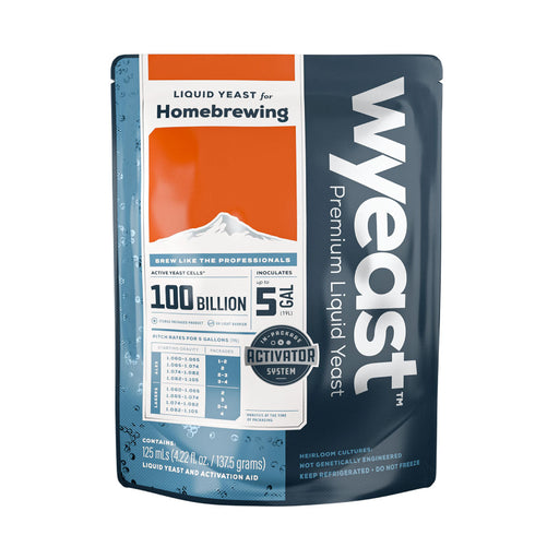 Wyeast's 3944 Belgian Wit yeast in its container