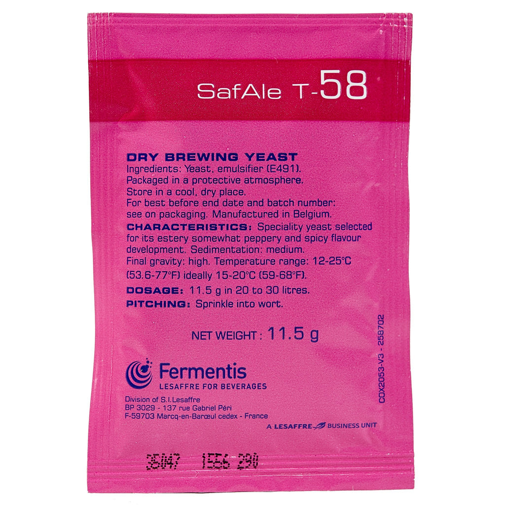 SafAle T-58 Ale Dry Yeast - Fermentis