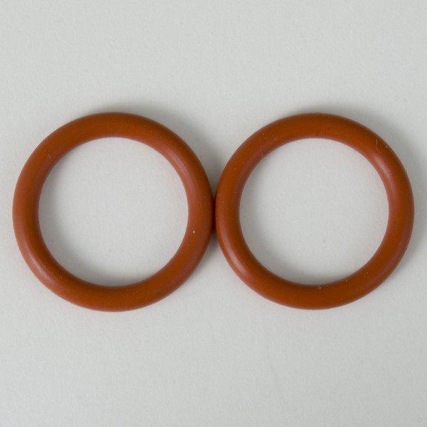 Two silicone o-rings