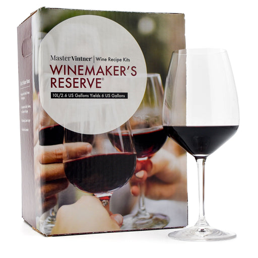 Italian Nebbiolo Wine Kit - Master Vintner® Winemaker's Reserve® with glass