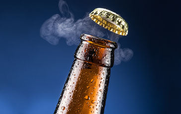 Over Carbonated Beer in Bottles and Kegs