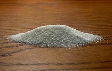 Image of granular sugar on a table