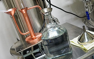 Distillation Set-up at Rahr Technical Center