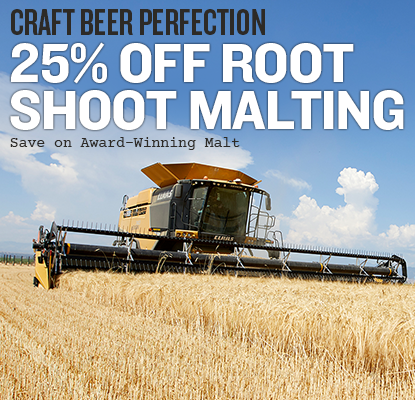 Craft Beer Perfection. 25% Off Root Shoot Malting. Save on Award-Winning Malt