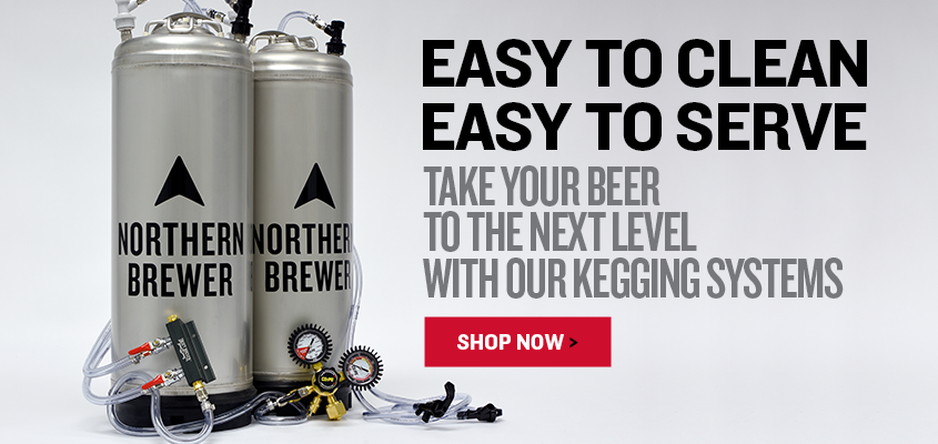 Easy to Clean. Easy to Serve. Take Your Beer to the Next Level With our Kegging Systems