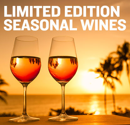Shop our collection of limited release seasonal wines, perfect for summer sipping!