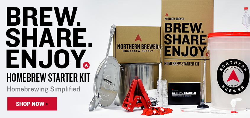 Brew Share Enjoy Homebrew Starter Kit. Homebrewing simplified!