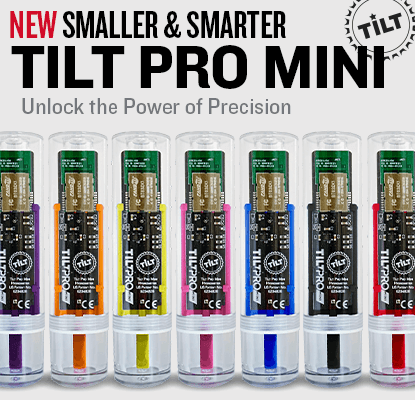 New Smaller & Smarter. Tilt Prom Mini Digitial Hydrometer & Thermometer in One. Unlock the Power of Precision.