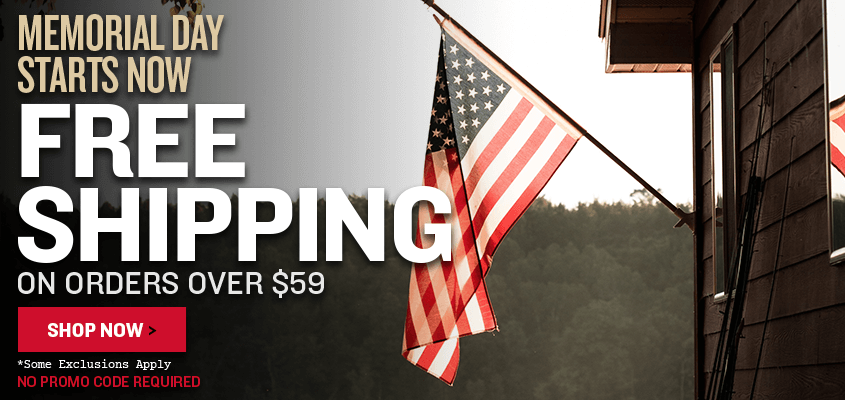 Memorial Day Starts Now! Free Shipping on Orders Over $59 No Promo Code Required