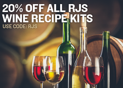 Uncork the Savings. 20% off RJS wine. Use code RJS