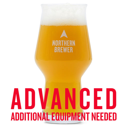 Weekday Haze IPA low-ABV hazy beer labeled Advanced Additional Equipment Needed