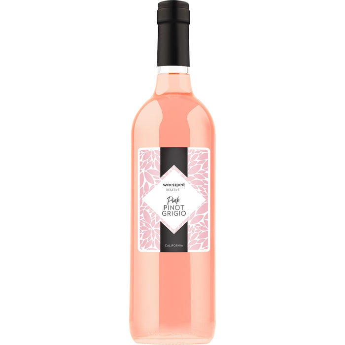 Bottle of Winexpert Pink Pinot Grigio