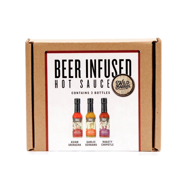 Booze Infused Hot Sauce Gift Set
