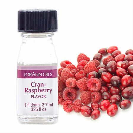 3.7mL Bottle of LorAnn Cranberry Raspberry Flavoring