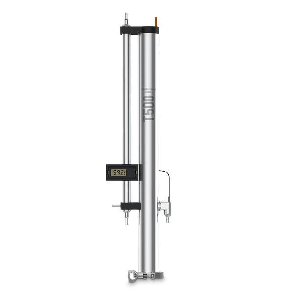 Still Spirits CREATE+ T500 Stainless column & condenser on a white background