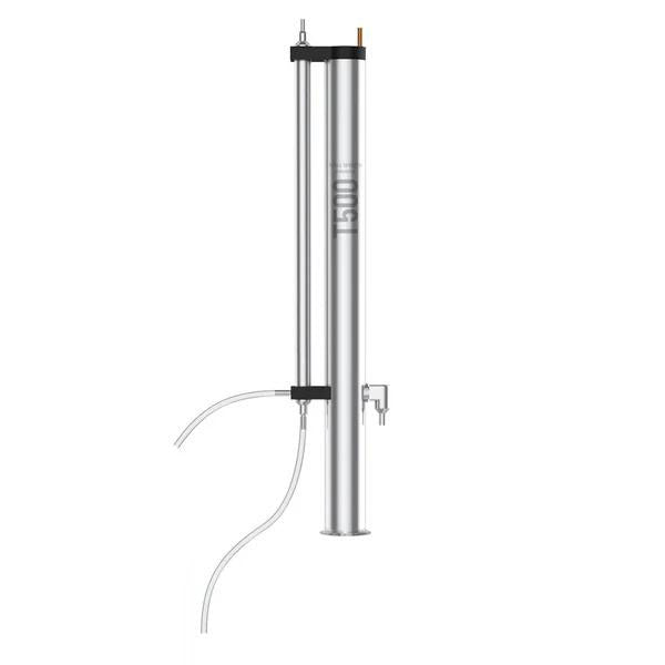 Still Spirits CREATE+ T500 Stainless column & condenser on a white background