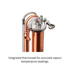 Close up of thermowell on T500 Pro