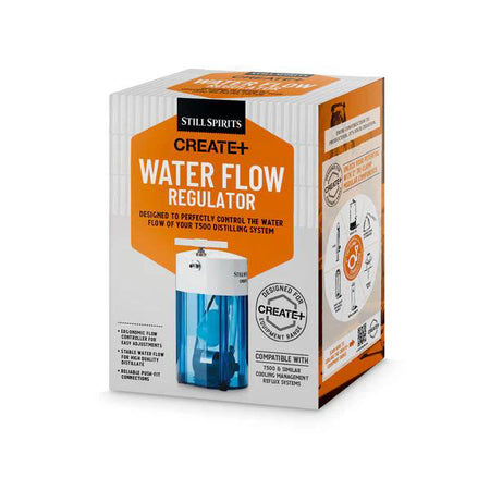 Box of Still Spirits Create+ Water Flow Regulator on a white background