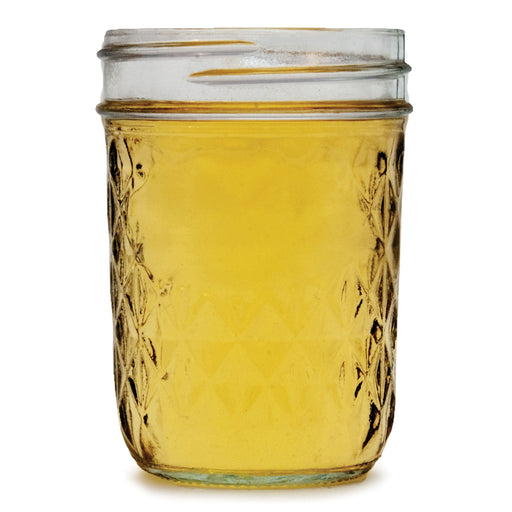 NB Artisanal Standard Dry Mead in a mason jar