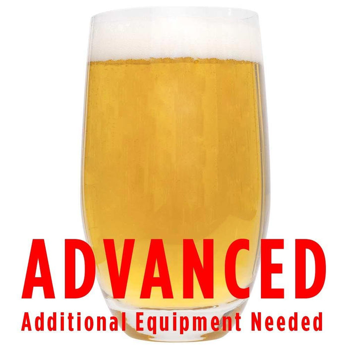 Table Talk Belgian Ale low-ABV beer labeled Advanced Additional Equipment Needed