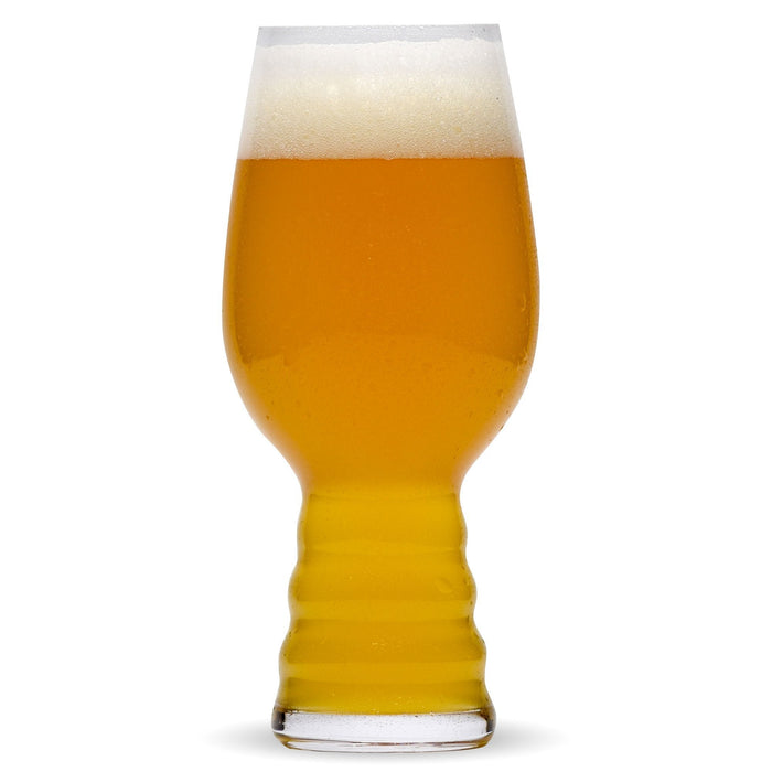 Light Duty IPA low-ABV beer in a pint glass with foamy white head