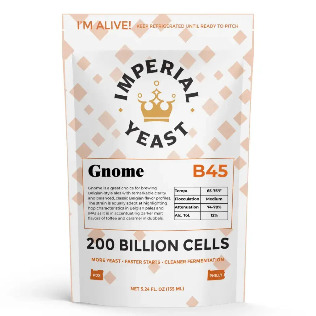 Package of Gnome Yeast from Imperial Yeast