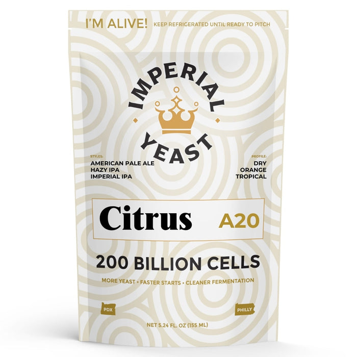 Pouch of Imperial Yeast A20 Citrus