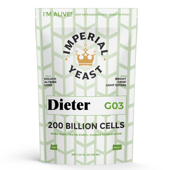 Imperial Yeast G03 Dieter pouch