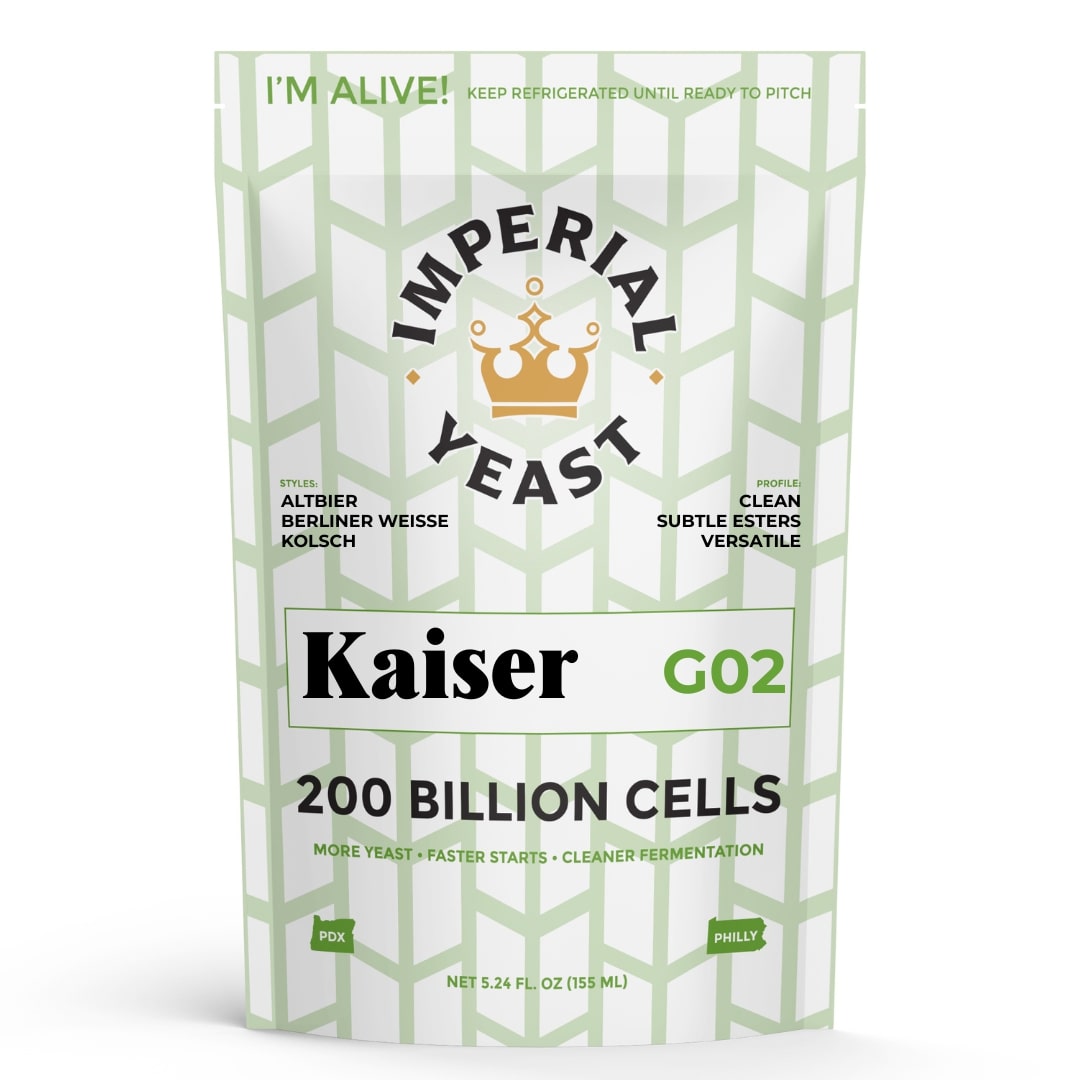 Imperial Yeast G02 Kaiser pouch