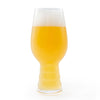 Glass of NA Hazy IPA Beer with a white background