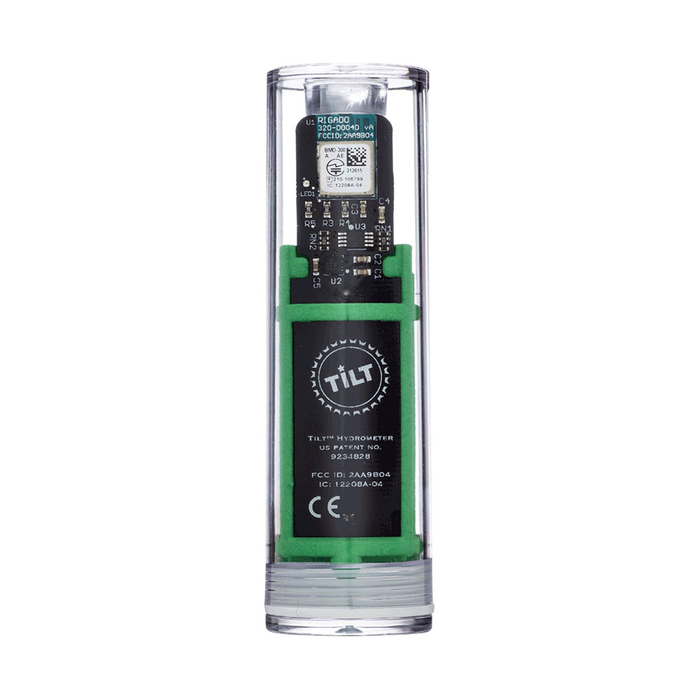 The green Tilt Digital Hydrometer and Thermometer