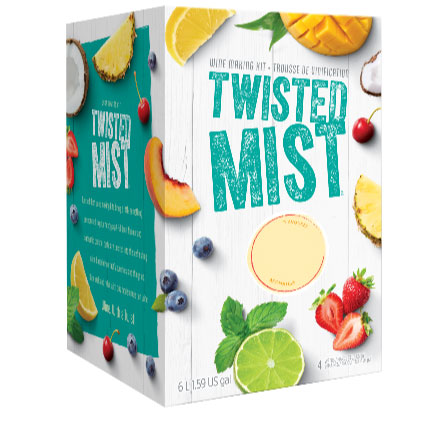 Fuzzy Navel Wine Recipe Kit - Winexpert Twisted Mist Limited