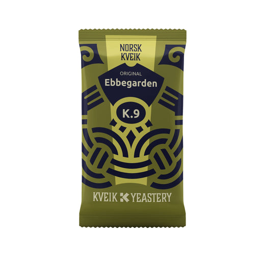 Packet of Kveik Yeastery K.9 Ebbegarden