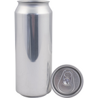 Can Fresh Aluminum Beer Can with lid