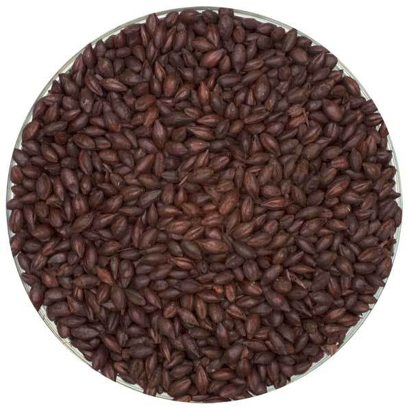 Bowl filled with Weyermann® Dehusked Carafa® III malt