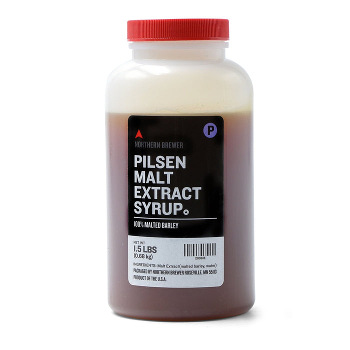 1.5 Lbs. Briess Pilsen Malt Extract Syrup (LME).
