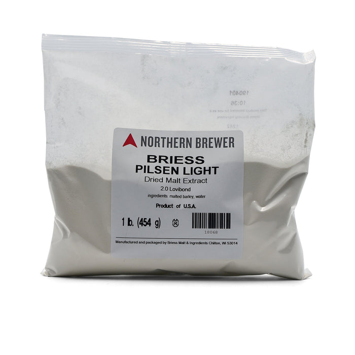 Pilsen Dry Malt Extract in a 1-pound bag